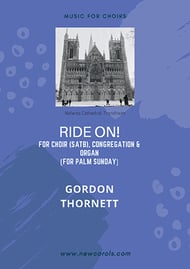 Ride On! SATB choral sheet music cover Thumbnail